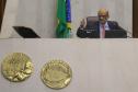 O secretário de Estado da Fazenda, Renê Garcia Júnior, apresenta os dados do Governo relativos ao cumprimento das metas fiscais referente ao 2º quadrimestre de 2021