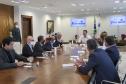 O grupo Unium, marca institucional das cooperativas Frísia, Castrolanda e Capal, confirmou o investimento de R$ 460 milhões na construção de uma nova planta em Ponta Grossa, nos Campos Gerais O anúncio da expansão foi feito nesta segunda-feira (20), no Palácio Iguaçu, pelo governador Carlos Massa Ratinho Junior e pelos presidentes das cooperativas, Renato Greidanus (Frísia), Erik Bosch (Capal) e Willem Bouwman (Castrolanda) - Curitiba, 20/12/2021 Foto: Gilson Abreu/AEN O anúncio da expansão foi feito nesta 