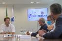 O grupo Unium, marca institucional das cooperativas Frísia, Castrolanda e Capal, confirmou o investimento de R$ 460 milhões na construção de uma nova planta em Ponta Grossa, nos Campos Gerais O anúncio da expansão foi feito nesta segunda-feira (20), no Palácio Iguaçu, pelo governador Carlos Massa Ratinho Junior e pelos presidentes das cooperativas, Renato Greidanus (Frísia), Erik Bosch (Capal) e Willem Bouwman (Castrolanda) - Curitiba, 20/12/2021 Foto: Gilson Abreu/AEN O anúncio da expansão foi feito nesta 