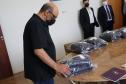 Fazenda entrega novos uniformes aos auditores fiscais da Receita Estadual