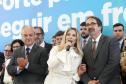 A governadora Cida Borghetti deu posse ao novo secretário da Fazenda de Estado do Paraná, José Luiz Bovo, durante cerimônia realizada na manhã desta segunda-feira (7) no Palácio Iguaçu, em Curitiba.