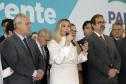 A governadora Cida Borghetti deu posse ao novo secretário da Fazenda de Estado do Paraná, José Luiz Bovo, durante cerimônia realizada na manhã desta segunda-feira (7) no Palácio Iguaçu, em Curitiba.