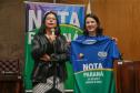 O Governo do Estado entrega os três principais prêmios do sorteio de março do programa Nota Paraná. A solenidade de premiação aconteceu na Secretaria de Estado da Fazenda, em Curitiba nesta quinta-feira (21).  