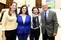 Ganhadores receberam os cheques durante sessão solene promovida pelos deputados paranaenses em reconhecimento ao programa de cidadania fiscal do Estado