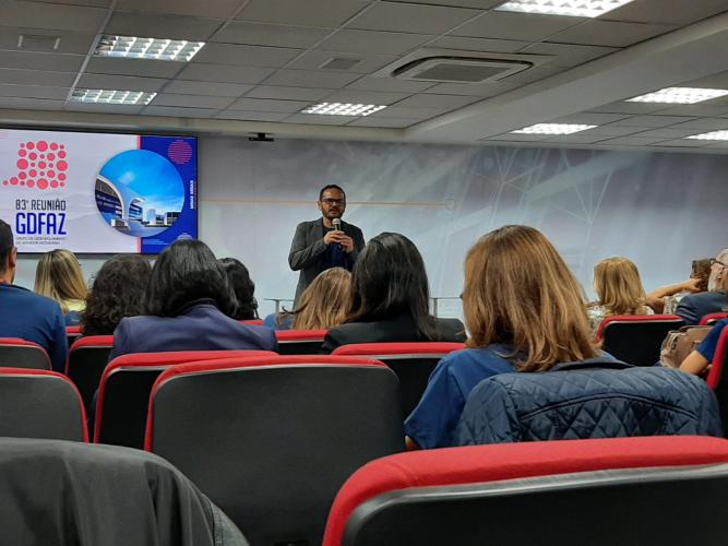 Mário Brito, Diretor da Escola Fazendária do Paraná e líder do grupo de Comunicação do GDFAZ.