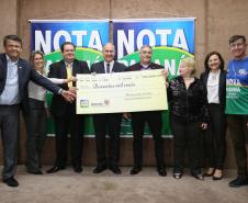 Nota Paraná entrega prêmio quatro vezes maior aos ganhadores