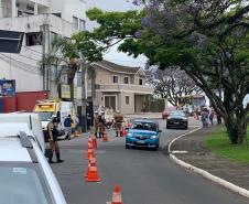 Receita Estadual fiscaliza recolhimento do IPVA em Ponta Grossa e retém 45 veículos