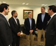 Com apoio do Estado, DAF confirma investimento de R$ 395 milhões em fábrica de Ponta Grossa Foto: Ari Dias/AEN Com apoio do Estado, DAF confirma investimento de R$ 395 milhões em fábrica de Ponta Grossa