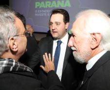 Governador Carlos Massa Ratinho Junior participa de evento da Invest Paraná no Museu Oscar Niemeyer, em Curitiba - Curitiba, 17/05/2022 - Foto: Ari Dias/AEN Governador Carlos Massa Ratinho Junior participa de evento da Invest Paraná no Museu Oscar Niemeyer, em Curitiba - Curitiba, 17/05/2022 