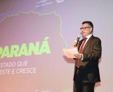 Governador Carlos Massa Ratinho Junior participa de evento da Invest Paraná no Museu Oscar Niemeyer, em Curitiba - Curitiba, 17/05/2022 - Foto: Ari Dias/AEN Governador Carlos Massa Ratinho Junior participa de evento da Invest Paraná no Museu Oscar Niemeyer, em Curitiba - Curitiba, 17/05/2022 