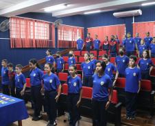 Receita Estadual leva ações de educação fiscal a alunos do Colégio Militar de Curitiba