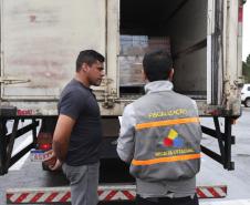 Fiscalização da receita estadual. Foto: José Fernando Ogura/ANPr - 30/05/2019