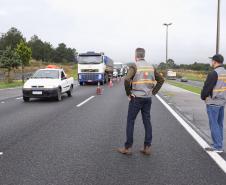 Fiscalização da receita estadual. Foto: José Fernando Ogura/ANPr - 30/05/2019