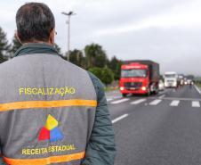 Fiscalização da receita estadual. Foto: José Fernando Ogura/ANPr - 30/05/2019