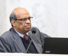 Audiência pública de prestação de contas do governo do Estado do primeiro quadrimestre de 2019 com o secretário de Estado da Fazenda (SEFA), Renê Garcia Júnior no plenário da Assembleia Legislativa do Paraná.   Curitiba, 05/06/2019