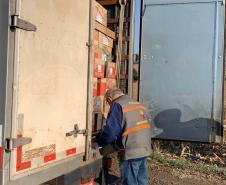 Operação fiscaliza transporte de mercadorias