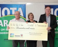 Nota Paraná homenageia Hospital Pequeno Príncipe