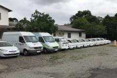 carros estacionados
