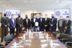 Parceria com a Volks permite ao Estado ampliar investimento em saúde e conhecimento