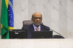 O secretário de Estado da Fazenda, Renê Garcia Júnior, apresenta os dados do Governo relativos ao cumprimento das metas fiscais referente ao 2º quadrimestre de 2021 -