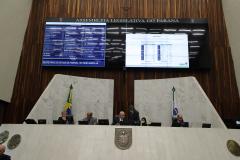 Secretário estadual da Fazenda, Renê de Oliveira Garcia Junior, apresenta os dados relativos ao cumprimento das metas fiscais dos primeiros quatro meses de 2022