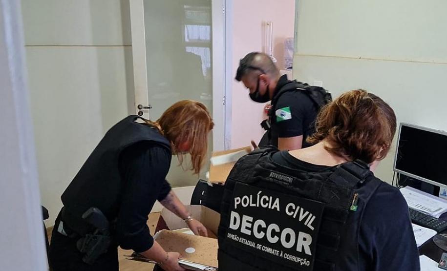 PCPR prende oito pessoas de grupo que sonegou R$ 12,5 milhões em impostos