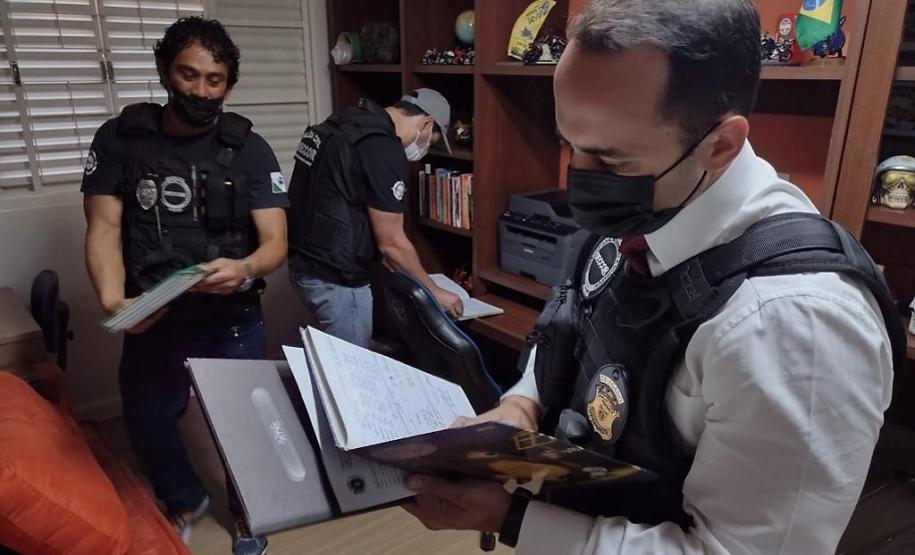 PCPR prende oito pessoas de grupo que sonegou R$ 12,5 milhões em impostos