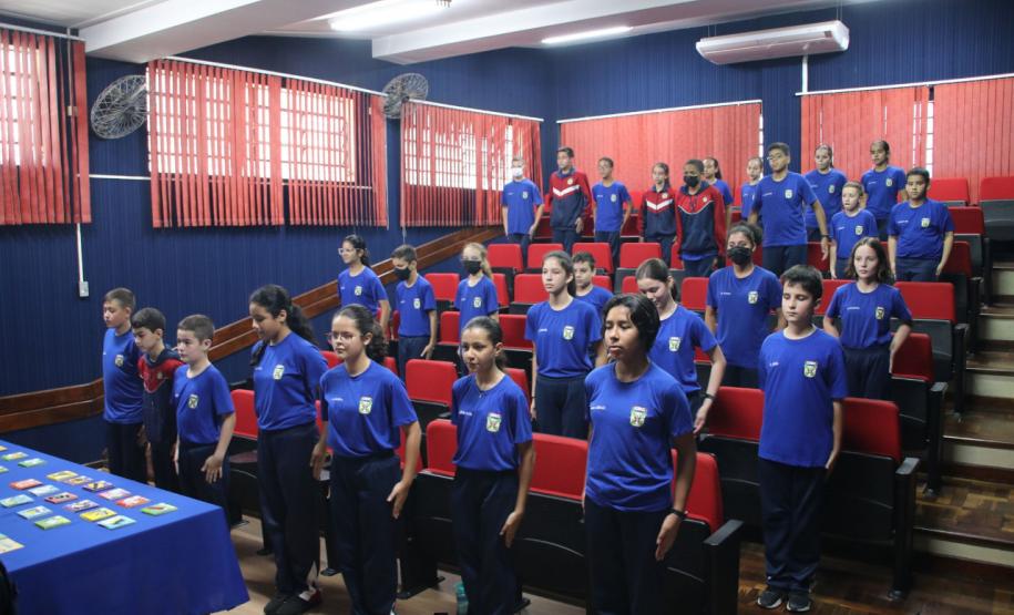 Receita Estadual leva ações de educação fiscal a alunos do Colégio Militar de Curitiba