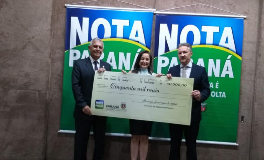 nota fev Nota Paraná entrega cheques a ganhadores de fevereiro