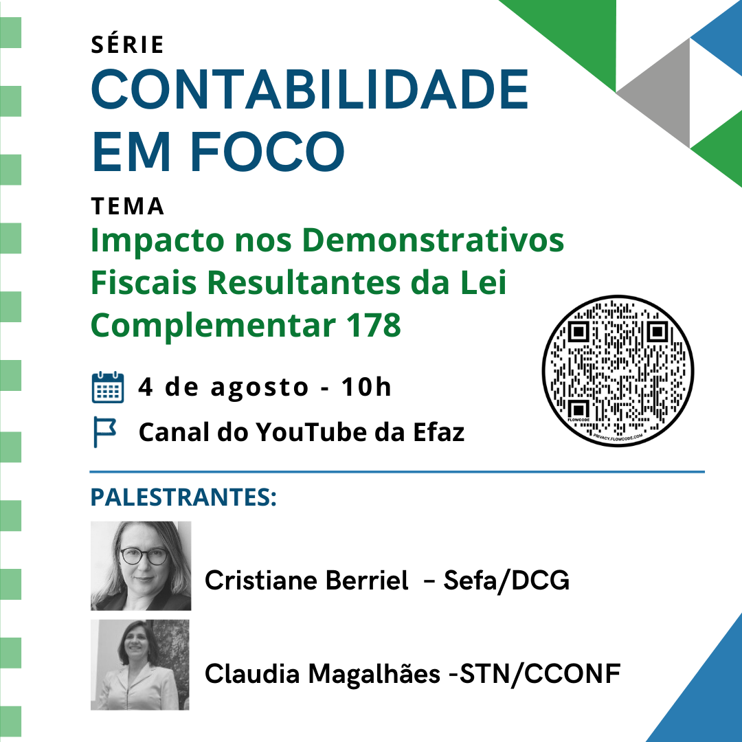 Folder de Palestra Contabilidade em Foco