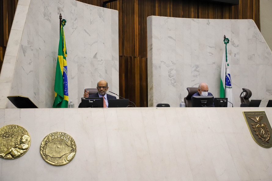 O secretário de Estado da Fazenda, Renê Garcia Júnior, apresenta os dados do Governo relativos ao cumprimento das metas fiscais referente ao 2º quadrimestre de 2021