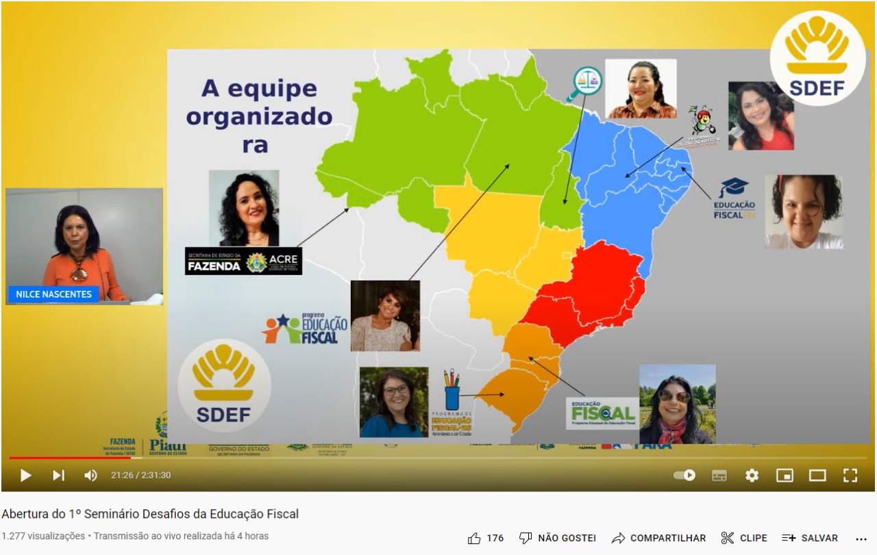 Em seminário nacional, Paraná destaca a importância da educação fiscal para a população