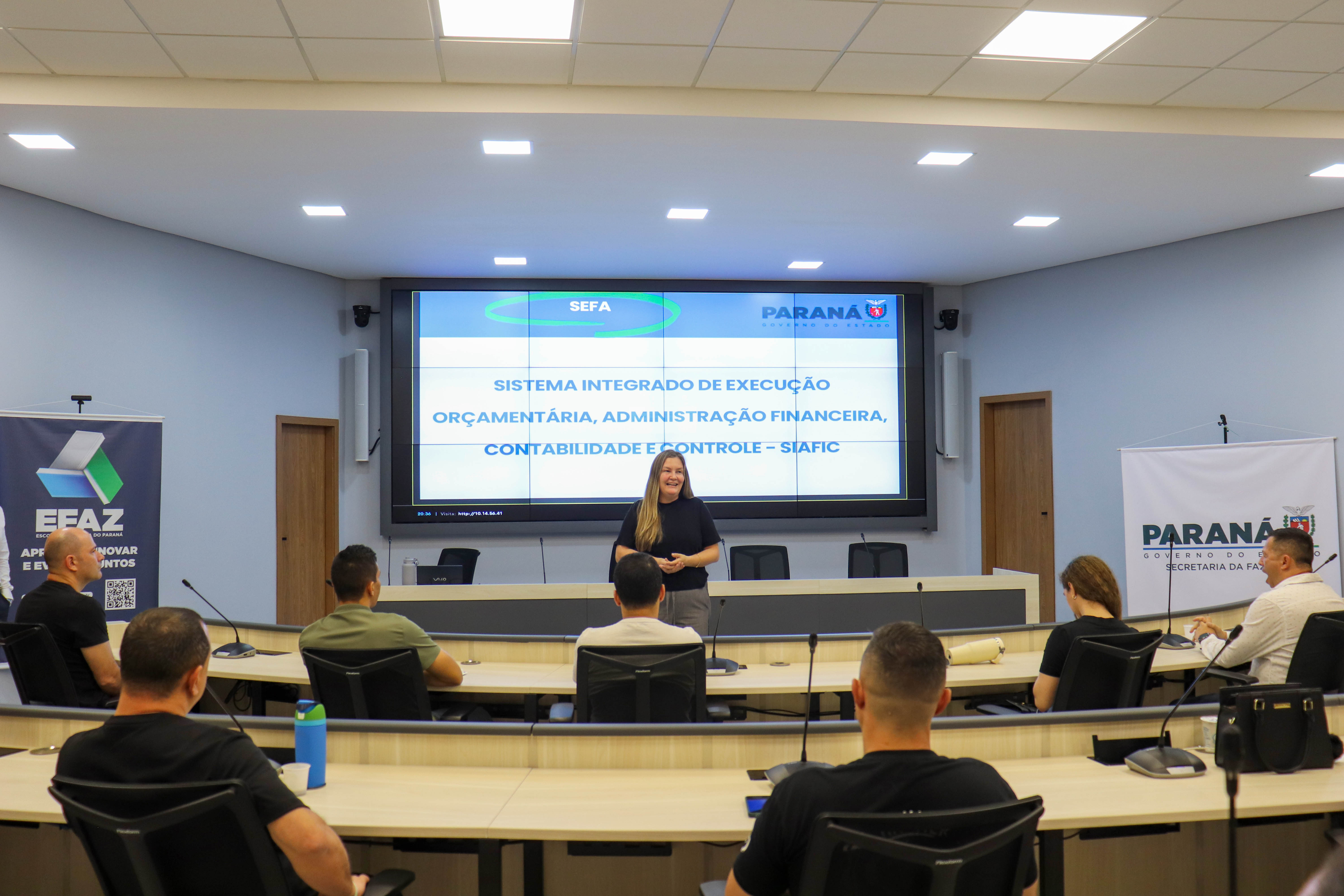 Galeria de fotos da capacitação em finanças públicas e controladoria