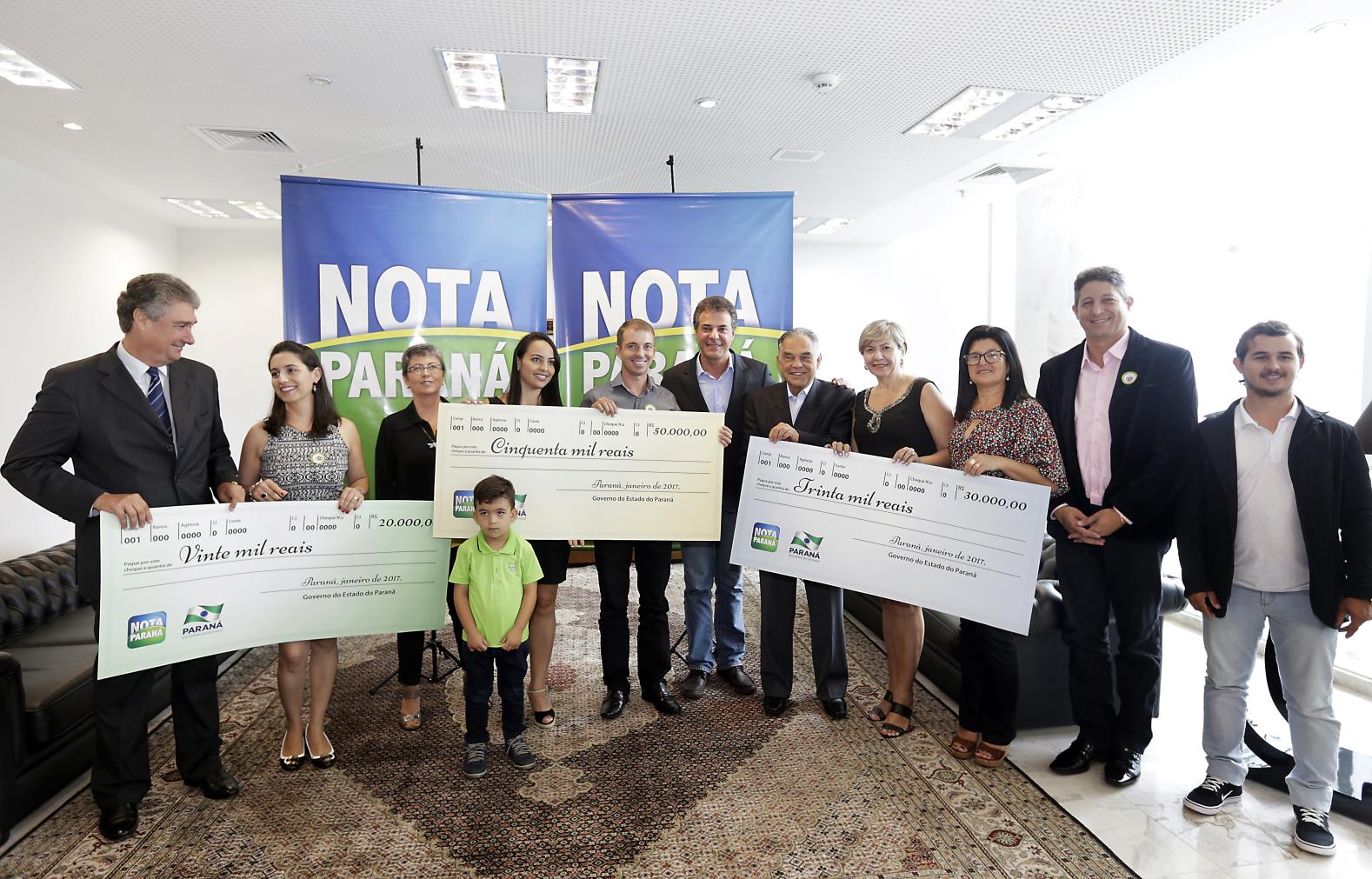 Pela primeira vez, instituição sem fins lucrativos ganha um dos principais prêmios no sorteio do Nota Paraná