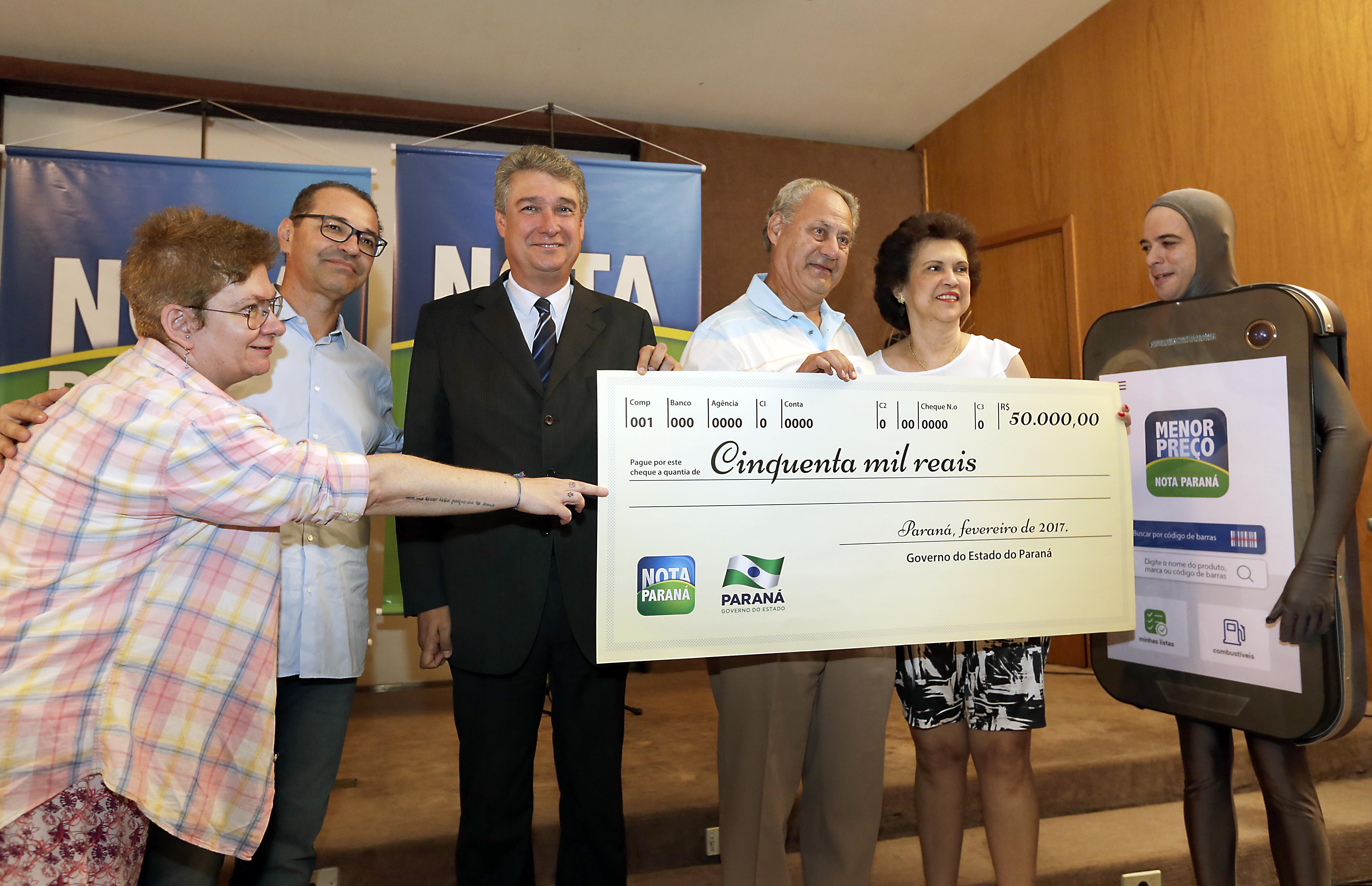 Nota Paraná já devolveu R$ 400 milhões 
em créditos e prêmios aos participantes