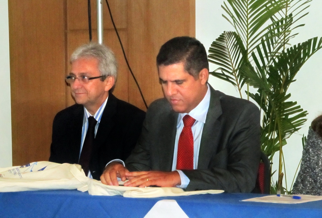 José Barroso Tostes Neto e Cláudio José Trinchão Santos, secretários da Fazenda do Pará e do Maranhão, respectivamente