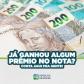 Já ganhou algum prêmio no nota?