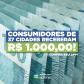 prêmios de mil reais