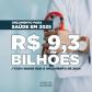 orçamento para saúde R$9,3BI