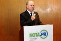 A Nota Fiscal Paranaense, lançada nesta quarta-feira (16) pelas Secretarias de Estado da Fazenda e da Comunicação Social, é uma campanha de cidadania fiscal para incentivar o consumidor a exigir o cupom fiscal ao fazer compras no comércio varejista do Estado. Como estímulo, haverá prêmios em dinheiro. Os sorteios serão semanais, mensais e trimestrais, com prêmios que vão de R$ 10 mil e R$ 100 mil. 