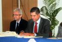 José Barroso Tostes Neto e Cláudio José Trinchão Santos, secretários da Fazenda do Pará e do Maranhão, respectivamente