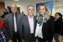 A governadora Cida Borghetti durante a entrega dos prêmios da 35ª premiação do programa Nota Paraná, do mês de outubro em evento no Palácio Iguaçu nesta quarta-feira (24). 
