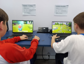 Estudantes testam jogo de educação fiscal na plataforma Roblox