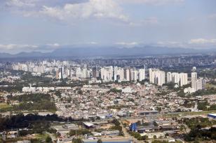 Imagens aéreas de Curitiba e região metropolitana