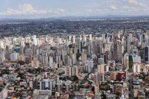Foto aérea de Curitiba
