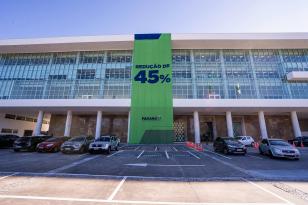 Faixa destacando a REDUÇÃO DE 45%
