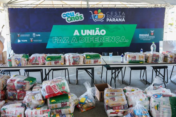 Paraná inicia segunda edição do programa Cesta Solidária