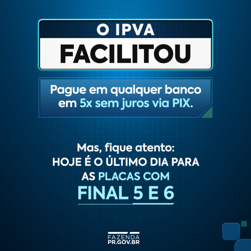 calendário IPVA