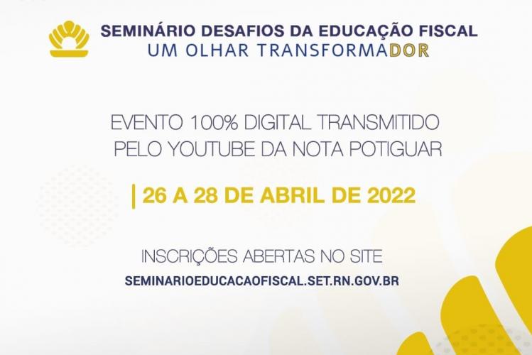 Seminário desafios da educação fiscal