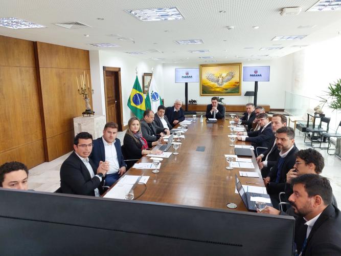 Comitê de Governança Fiscal apresenta panorama contas públicas ao governador Carlos Massa Ratinho Junior